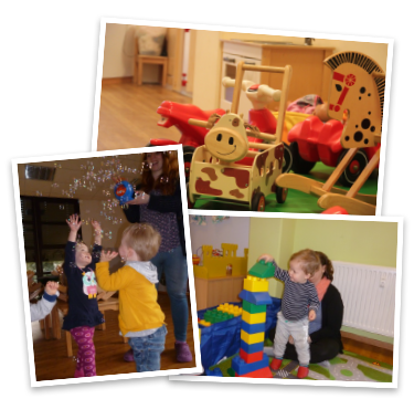 Kindernest Kunterbunt Collage